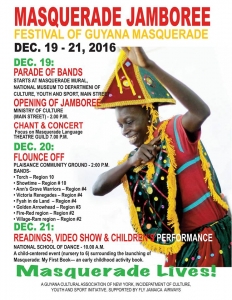 Guyana Masquerade Jamboree Schedule