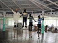 Donating stilts to National School of Dance, Guyana, 2012