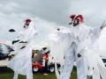 Julio Thijs and Partner as Whooping Cranes