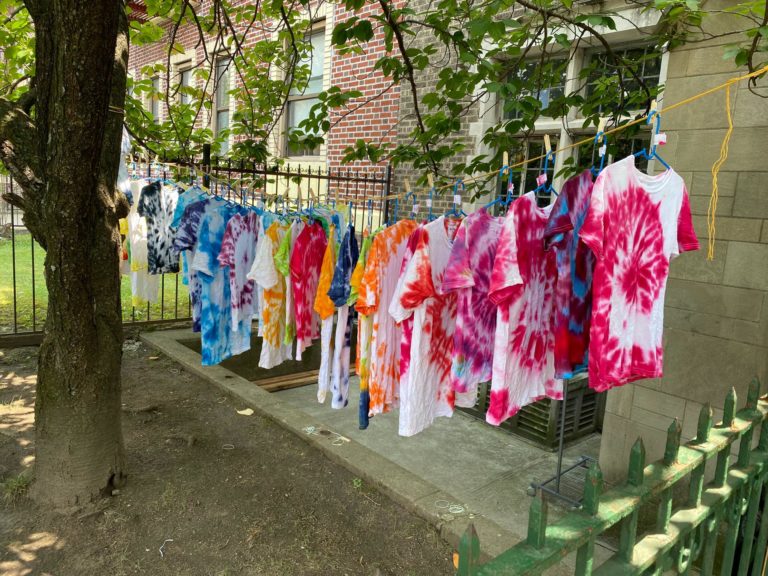 Tye Dye done by the Kids