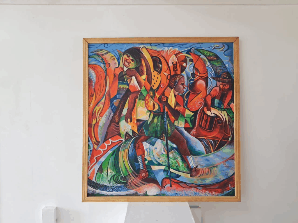 Brian Clarke, “History of Masquerade 2.”  Originally posted by Myra Pierre Moore on Facebook, October 28, 2017.